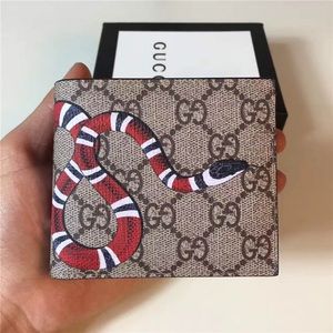 Gucci Wallet Snake Print